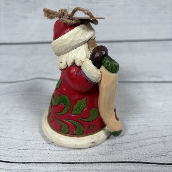 Jim Shore Heartwood Creek 2020 Santa Ornament Handpainted Poly-Resin Figurine - Picture 3 of 6